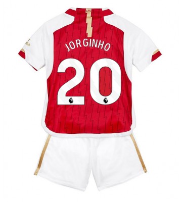 Arsenal Jorginho Frello #20 Koszulka Podstawowych Dziecięca 2023-24 Krótki Rękaw (+ Krótkie spodenki)